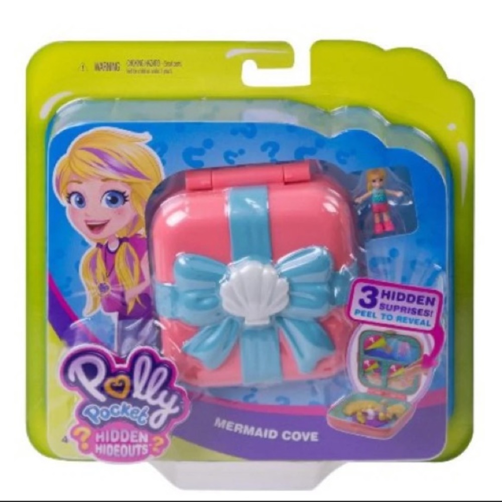 NIB Polly Pocket Hidden Hideouts Mermaid Cove